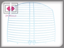 Microwave Antenna Casting Aluminum Grid Reflective Surface