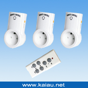 Danish wireless remote control socket