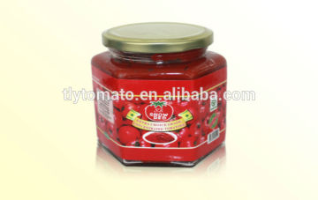 Tomato Paste in Glass Jar