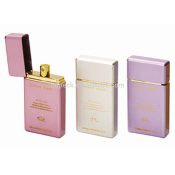 rectangle refill atomizer spray plastic perfume bottle