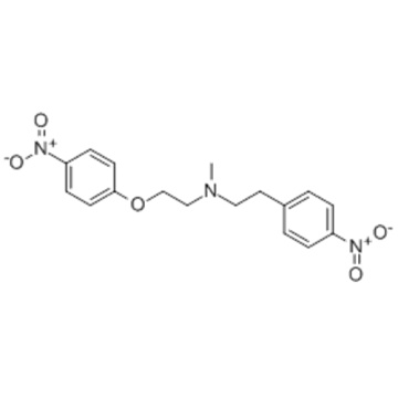 ベンゼンエタンアミン、Ｎ−メチル−４−ニトロ−Ｎ− ［２−（４−ニトロフェノキシ）エチル］  -  ＣＡＳ １１５２８７−３７−１