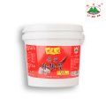 salsa al peperoncino all&#39;aglio fusto di plastica da 5 kg