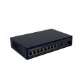 8 puertos Ethernet Poe Switch 1RJ45 1SFP