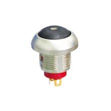 Interruptor pulsador impermeable iluminado por LED