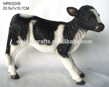 Resin cow statues