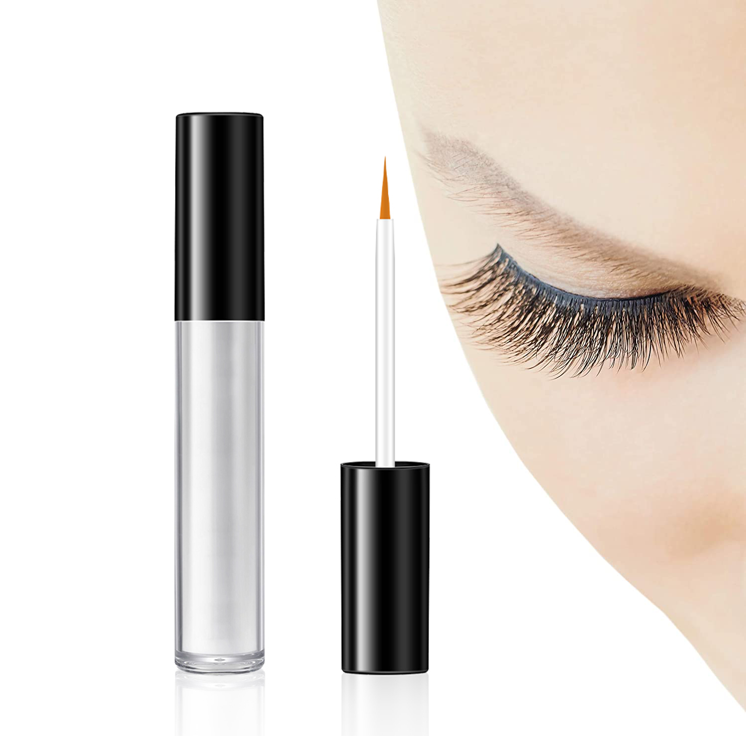 Colle de faux cils transparente de longue durée en gros Vegan Wholesale Vegan Clear Longlasting False Eyelash Glue