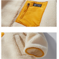 Factory Wholesale Custom Lightweight Sherpa Fleece Jacket