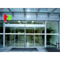 Aluminium Alloy Entrance Tempered Glass Sliding Door