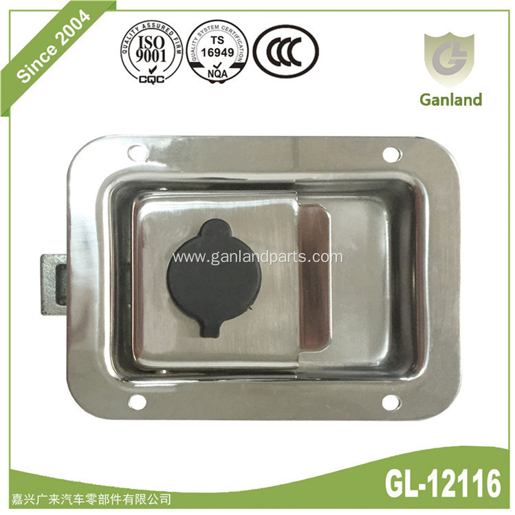 Industrial Cabinet Flush Mount Recessed Lock with Key