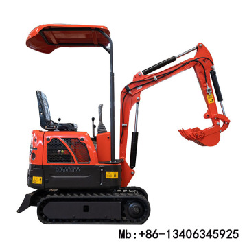 Micro excavator 0.8ton 1ton 1.2ton with bucket