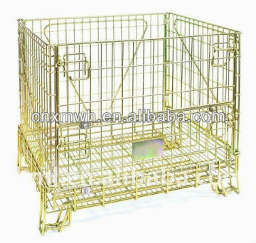 Light duty wire mesh container