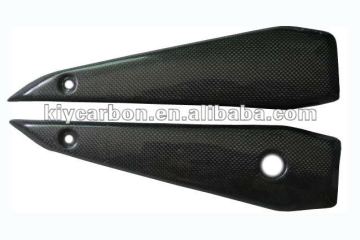 Carbon naked bike parts side cover