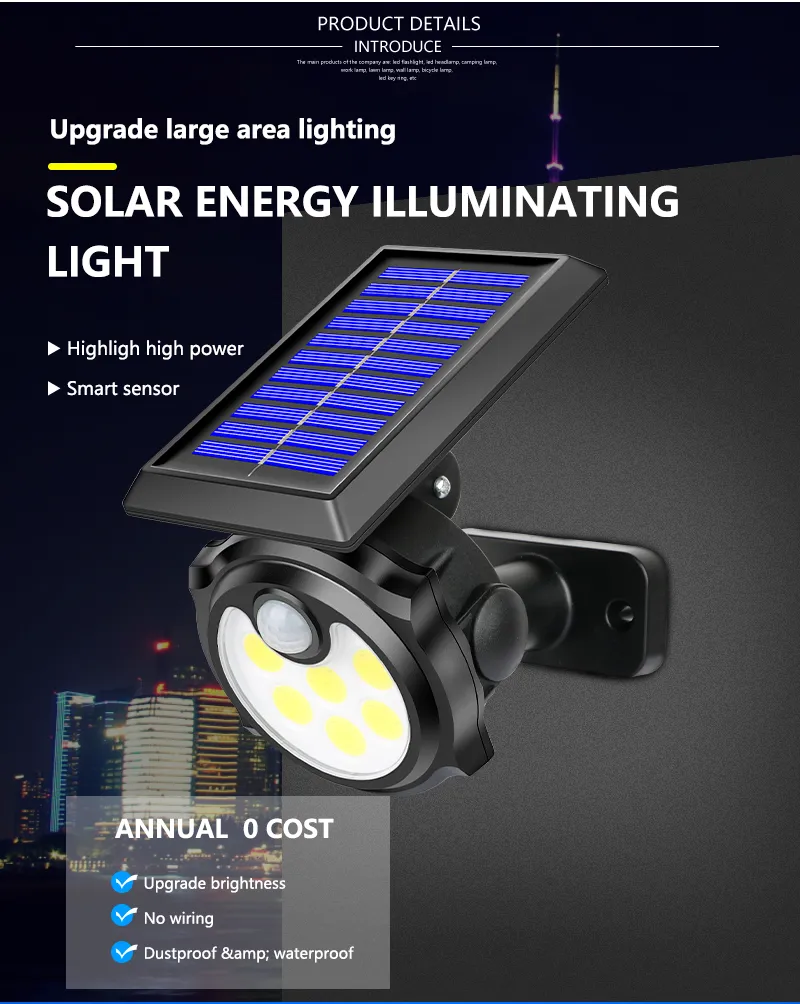 Advanced Solar Street Light with Smart Remote Control Technology