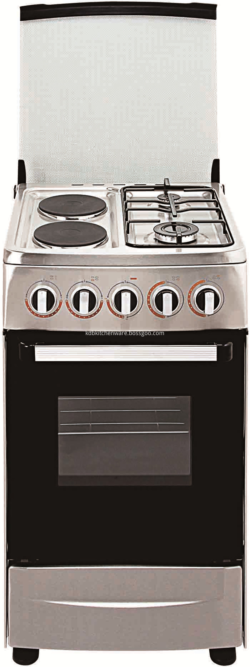 Gas Stove with 2 Plates and 2 Burners Gas Stove with Oven
