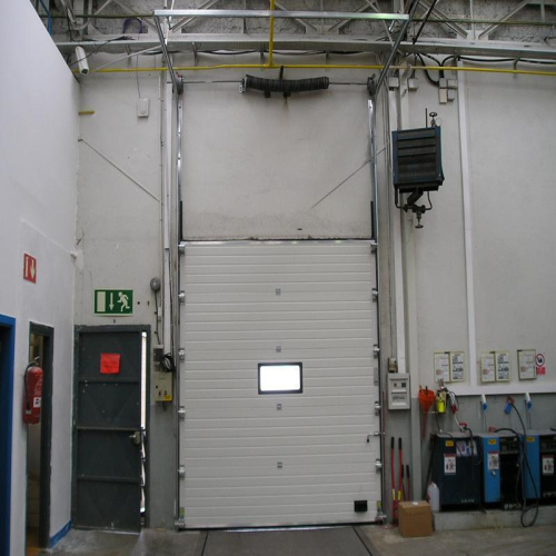 Overhead garage high speed industry sectional door