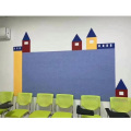 Cinema Soundproof Wall Panels Polyester Fabric Wall Panels