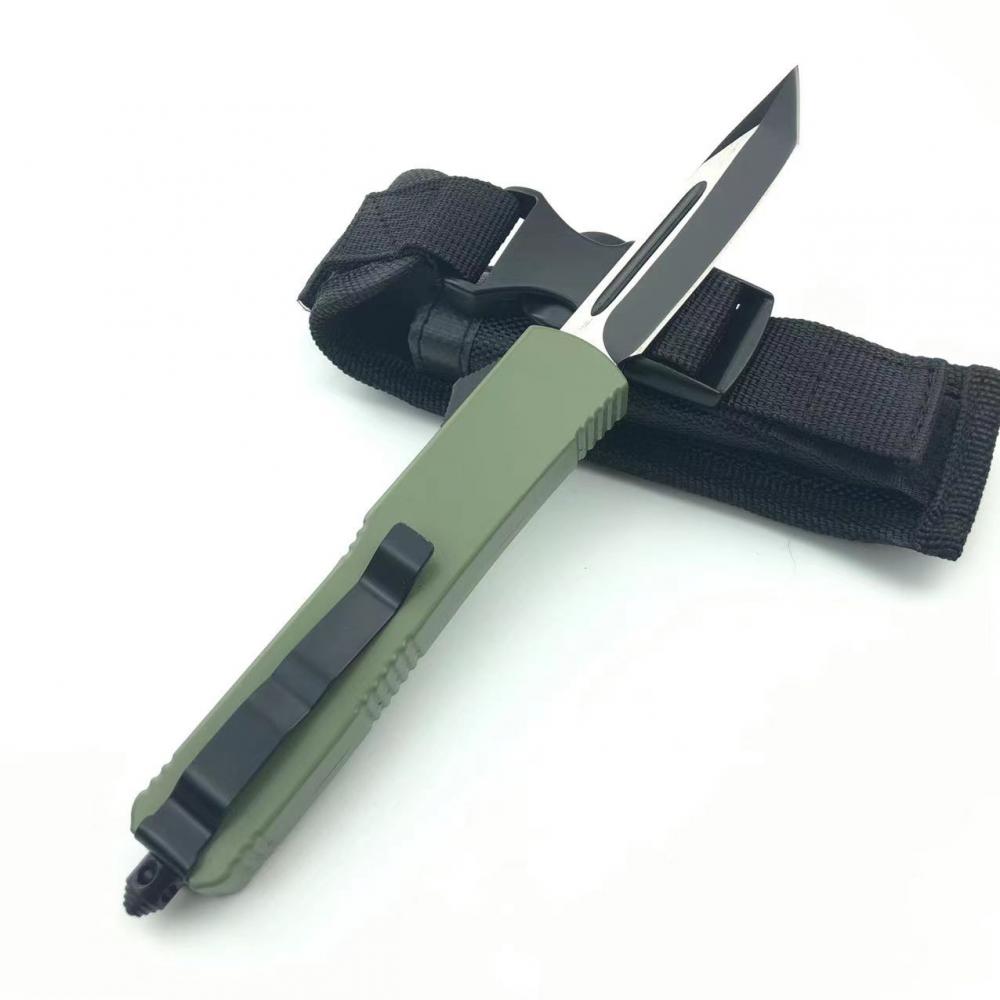 Spring Switch Blade Otf Tactical Pocket Knife