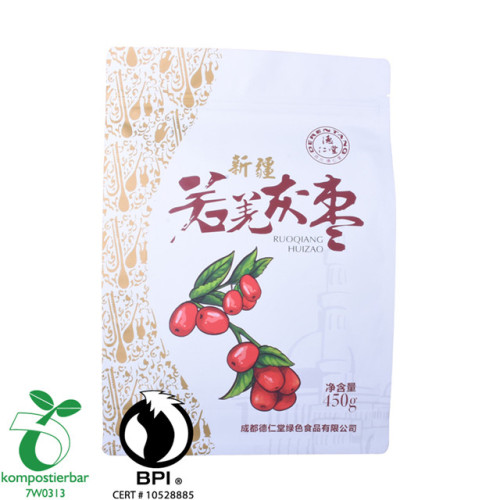 Makanan Gred Box Bottom Biodegradable Beef Supplier Bag Pembungkus Jerky dari China