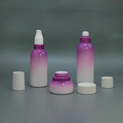 Purple Cosmetic Packaging Set