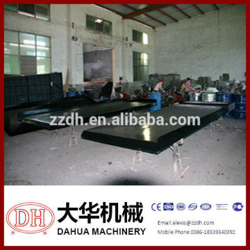 best sell shaking table for iron ore in mineral processing