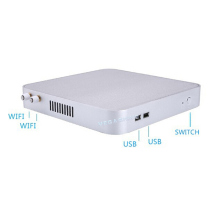 I5-3317u Fanless HTPC Mini PC Box Computer 2 COM, 6 USB 2.0