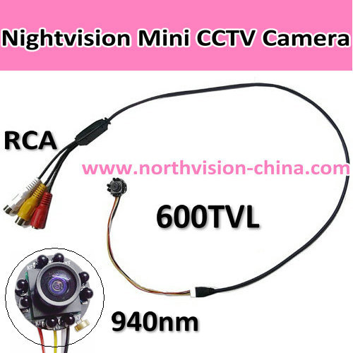 600tvl Mini Nightvision CCTV Camera