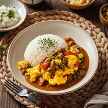 Fluffy Scrambled Eggs Milk