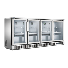 4 Door Under Counter Beer Refrigerator Beverage Cooler