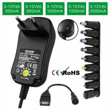 Universal Power Supply with Different Plugs