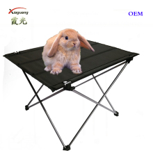 ningbo ninghai xiaguang aluminum bracket folding desk/outdoor camping desk/leisure desk