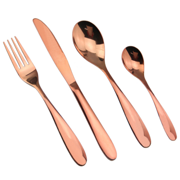 Brass cutlery, wedding events copper cutlery, inox copper flatware