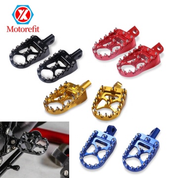 Universal CNC Aluminum Motorcycle Foot Pegs for Harley Sportster 883 1200 Dyna