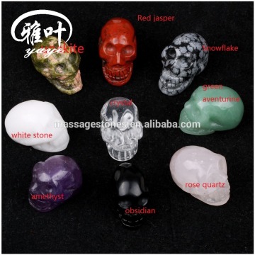 Hand Carved Skull Carvings/Gemstone Carvings Skulls/Glass Carvings