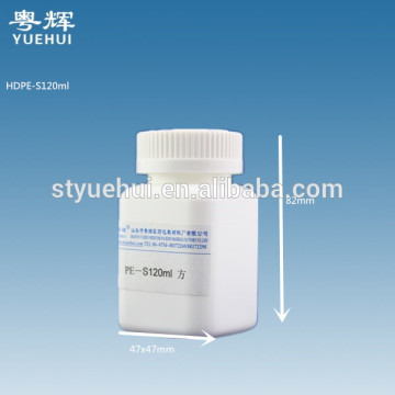 plastic jar of tablet, bottle cap adhesive