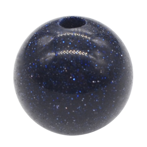 16MM Blue Sandstone Chakra Balls Meditation Home Decoration