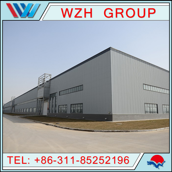 Low Cost Factory Workshop Steel Building