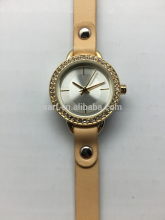 Quartz watch with 3 atm water resistant watch and PU band