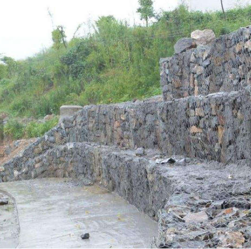 Treillis métallique plongé chaud Galv.Gabion