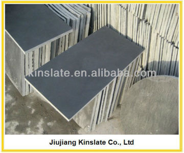 Natural Honed Slate Black Polished Black Stone