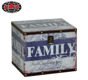 Family PU Covered Wooden Box