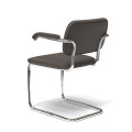 Marcel Breuer เก้าอี้เหล็กท่อ Knoll เก้าอี้ Cesca