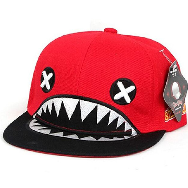 Shark Flat Bill Cap