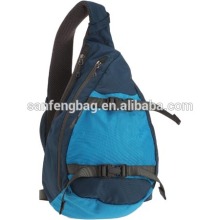 Triangle bag style with cell phone on shoulder sling bag