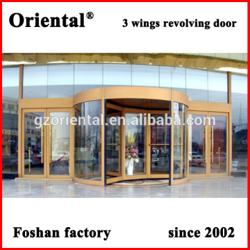 make in China electric rotating doors automated