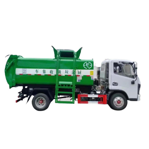 Venda caminhão de lixo de resíduos de cozinha Dongfeng