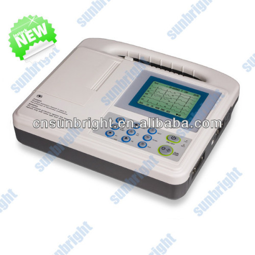 3 channel digital ecg Machines with hot professional analysis software
