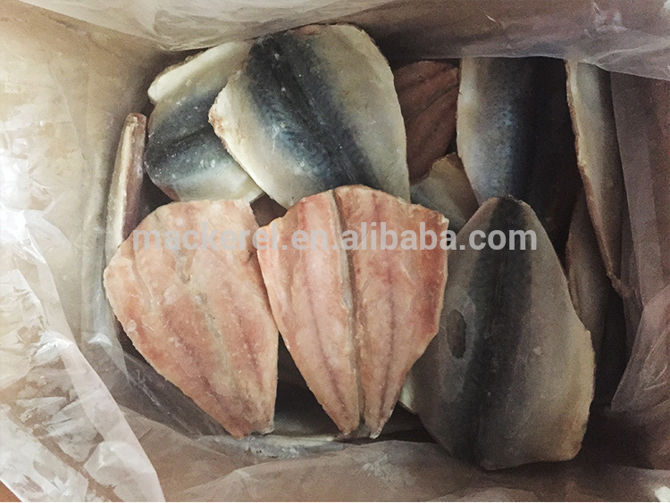 High Quality Frozen Mackerel Flaps Fish Oem Scomber Japonicus Seafish Pacific Price 150-200 200-300G For Sale Pcs Size