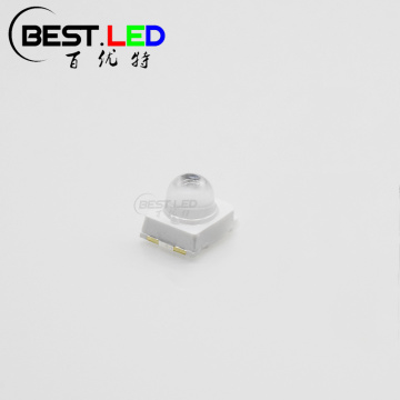 Dome Lens LED Blue LED 0.5W 460nm 15-degree