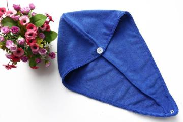 Microfiber Hair Wraps Towel Fast Dry Head Cap