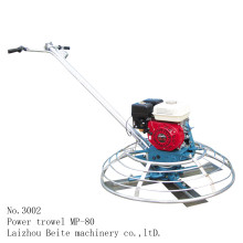 concrete power trowel with optional engine